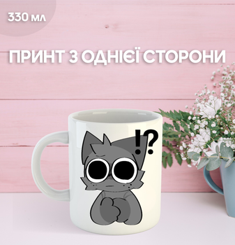 Кружка Спрунки Sprunki с принтом керамическая чашка 330 мл Uk_601