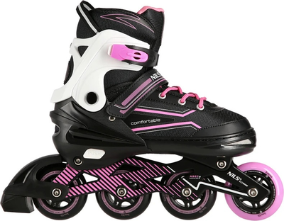 Łyżworolki Nils Extreme NA1169A Różowe roz. L (39-42) (5907695539523)