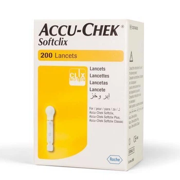 Ланцети Accu-Chek Softclix (Софтклікс), 200 шт.