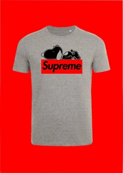 Футболка YOUstyle Supreme 0983 S Gray