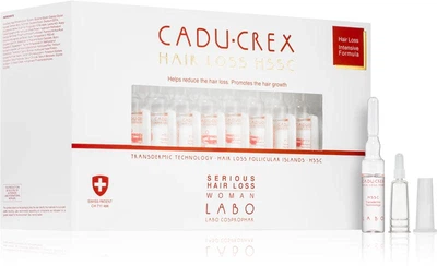 Сироватка для волосся CADU-CREX Hair Loss HSSC Serious Hair Loss для жінок проти серйозного випадіння волосся 40x3,5 мл