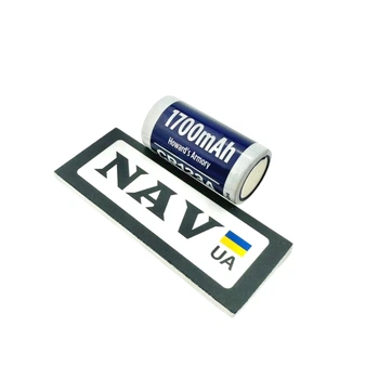 Батарея литиевая CR123A 1700mAh 3V Lithium