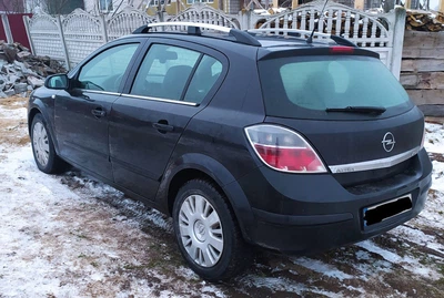 Алюминиевые рейлинги (Хетчбек, хром) для Opel Astra H 2004-2013