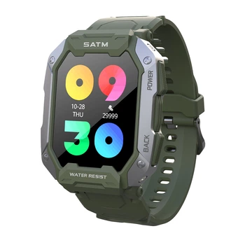 Наручний розумний годинник Modfit Warrior Army Green тактичний