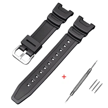 Ремінець для годинника Ремінець для Casio SGW-100 Black SI