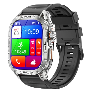 Чоловічий смарт-годинник Modfit Navi Compass Ultra Silver-Black