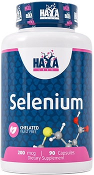 Добавка Haya LabsChelated Selenium 200 мкг 90 капсул (850034416656)