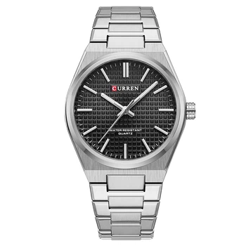 Наручний годинник Curren 8439 Silver-Black