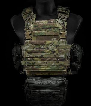 Плакард базовий до плитоноски Thorax MultiCam Malva Ammunition