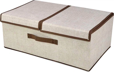 Короб складаний з кришкою Handy Home 50x30x20 см Бежевий (ESH30)