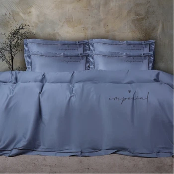 Комплект постільної білизни MirSon Полуторний 143х210 см №05 Sea wave Imperial Tencel (2200010754742)