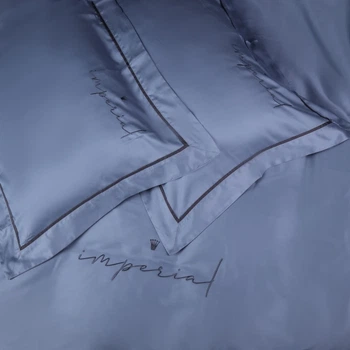 Простынь на резинке MirSon Imperial Tencel №05 Sea wave 180x190 см (2200010755091)
