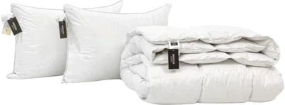 Набір MirSon №9547 Luxury Exclusive Ковдра зимова Полуторна 140х205 Eucalyptus + Подушка 50х70 (2200010806069)