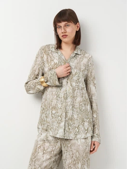 Блузка жіноча Zara 2675/743 S Бежева (02675074038020_beige)