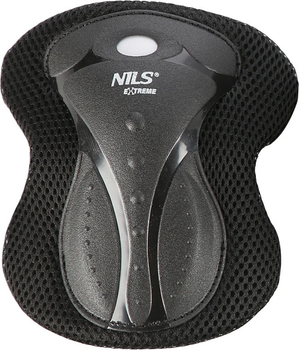 Zestaw ochraniaczy Nils Extreme H8334 rozmiar M Czarny (5907695515664)
