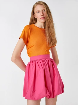 Топ жіночий Koton 2SAK60012PK209 2XL Помаранчевий (8683352555675)