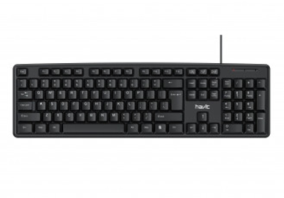 Проводная клавиатура HAVIT HV-KB271 USB Black