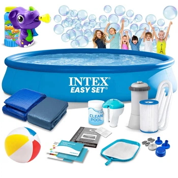 Басейн надувний 15в1 Intex 28158, 457 х 84 см