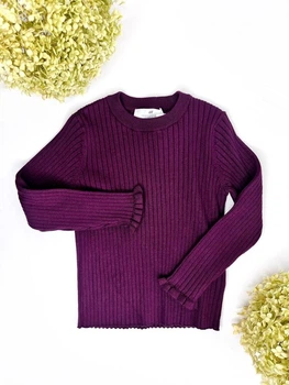 Кофта H&M 116 см бургунді артикул Л896