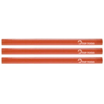 Олівець Top Tools (180 мм, 3 шт) НВ столярний (25319)