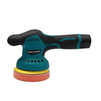 Полировальная машинка аккумуляторная Waxing Polisher YK49, с насадками, 1250W, 12V