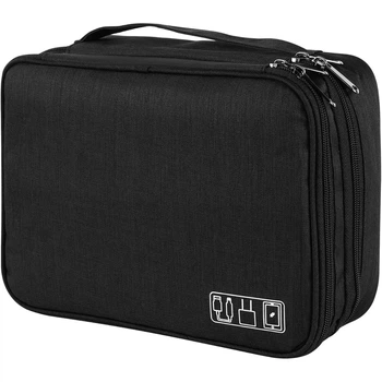 Сумка-органайзер дорожня для зарядних пристроїв, дротів Travel Digital Bag 27 х 20 х 9см (R32837)