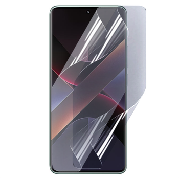 Противоударная гидрогелевая пленка Hydrogel Film для Xiaomi Poco X7, Transparent