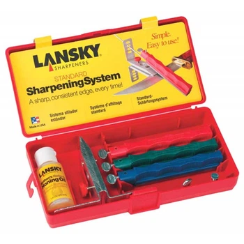 Верстат точильний універсальний Lansky Standard Sharpening System, 3 камені, в кейсі
