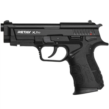 Пістолет сигнальний стартовий Retay XPro, (9мм, 15 зарядів), чорний