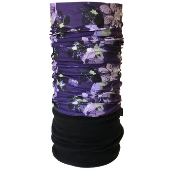 Бандана-бафф багатофункціональна Level SAKKURA One size Black/violet (LSMS21U2M)