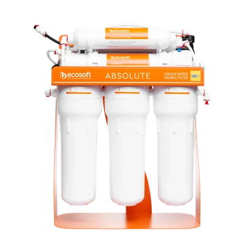 Система обратного осмоса Ecosoft Absolute с минерализатором с помпой на станине MO675MPSECO
