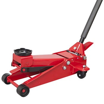 Домкрат подкатной Torin 3т с двойным насосом и педалью 130-465мм (T830023T)