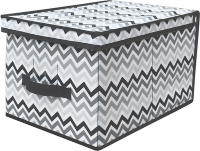 Короб складной Handy Home Zigzag с крышкой 40х30х25 см (ZSH-05)