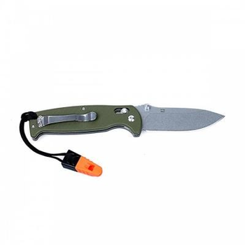 Нож Ganzo G7412-WS зеленый (G7412-GR-WS)