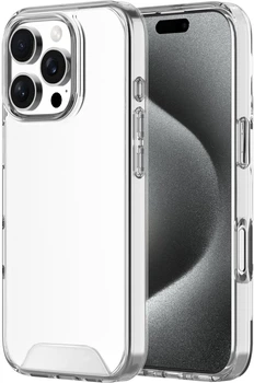 Силиконовый чехол Space iPhone 16 Pro (прозрачный) (40018)