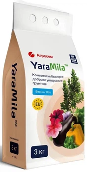 Удобрение Универсальное грунтовое Весна-Лето YaraMila 3 кг