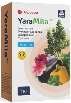 Удобрение Универсальное грунтовое Весна-Лето YaraMila 1 кг