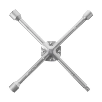 Ключ балонний хрестовий укріплений 14 "* 355мм, 16мм, 17; 19; 22 1/2" INTERTOOL HT-1602