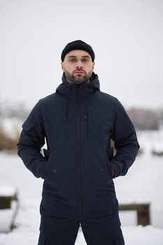 Куртка мужская Softshell Intruder с капюшоном M синяя (1590399975)
