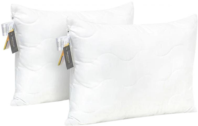 Набір подушок вовняних MirSon №1609 Eco Light White 50х70 2 шт середні (2200002652391)