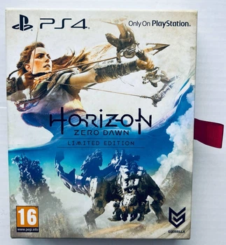 Horizon Zero Dawn Limited Edition + картонный футляр, русская версия - диск для PlayStation 4, Б/У