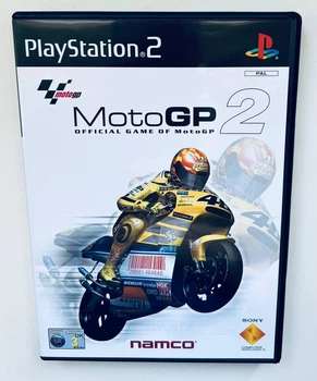 MotoGP 2, английская версия - диск для PlayStation 2, Б/У