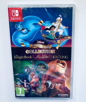 Disney Classic Games Collection Aladdin, The Lion King, The Jungle Book, английская версия - картридж для Nintendo Switch