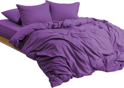 Комплект постельного белья Good-Dream Евро 200 x 220 см Purple Сатин (GDSPLBS200220)