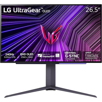 Монітор LG 27" 27GS95QE-B OLED Black 240Hz ( Чорний )