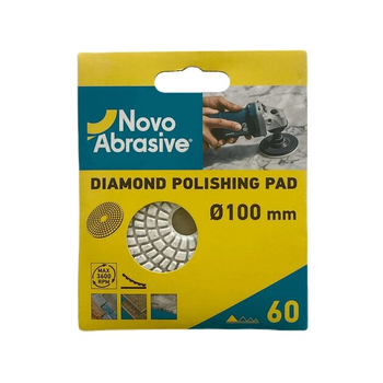Диск алмазний полірувальний NovoAbrasive (черепашка) Р60, 100 мм (NADP10060)