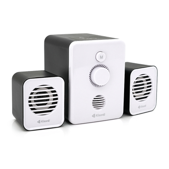 Колонки Kisonli U-3000BT акустична система із сабвуфером 5W+2x3W USB/TF/BT/FM/AUX DC: 5V