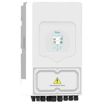 Гибридный инвертор Deye SUN-6K-SG03LP1-EU 6 000Вт MPPT (B) 150–425 1-фазный защита IP65 Белый (99-00020783)