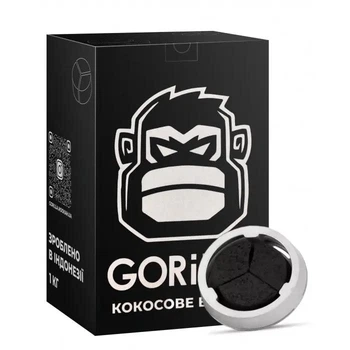 Уголь кокосовый для кальяна Gorilla Kalaud 1кг