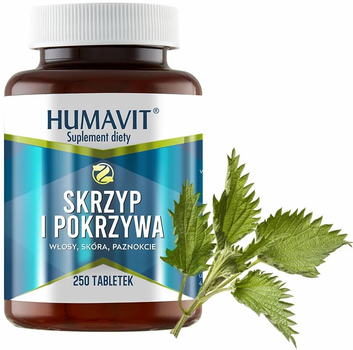 Suplement diety Humavit Skrzyp i Pokrzywa na bazie drożdży piwnych 250 tabletek (5903129300288) Suplement diety Humavit Skrzyp i Pokrzywa na bazie drożdży piwnych 250 tabletek (5903129300288)